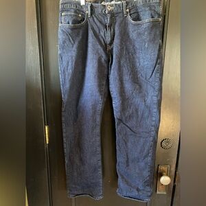 Eddie Bauer - Flannel Lined Blue Jeans